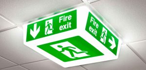 Fire Exit Sign